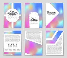 Abstract vector layout background set. For art template design, list, page, mockup brochure theme style, banner, idea, cover, booklet, print, flyer, book, blank, card, ad, sign, sheet,, a4