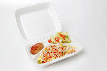 Обид в пластиковом контейнере
