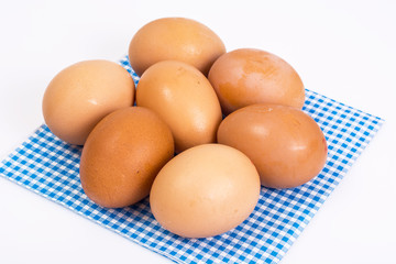 Easter symbol chicken eggs