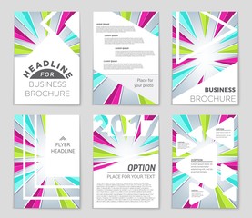 Abstract vector layout background set. For art template design, list, page, mockup brochure theme style, banner, idea, cover, booklet, print, flyer, book, blank, card, ad, sign, sheet,, a4