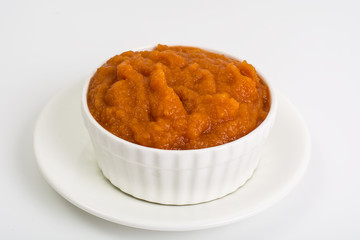 Vegetable caviar from pumpkin and zucchini