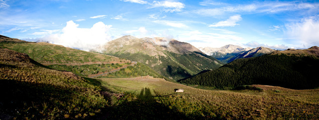 Mountain View of Clouds