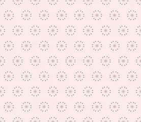 Printed kitchen splashbacks Small flowers Vector ornamental seamless pattern, light minimalist geometric background, abstract monochrome floral texture, tiny elements. Stylish modern design for prints, decor, digital, fabric, textile, cloth