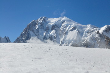 Fototapeta na wymiar Monte Bianco