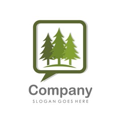 Creative and unique tree illustration vector