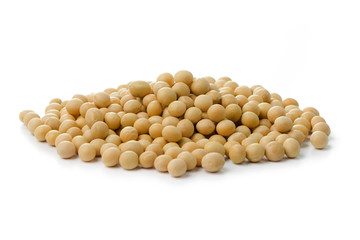 Heap of soya beans