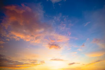 Photo sur Plexiglas Ciel Paysage nuageux