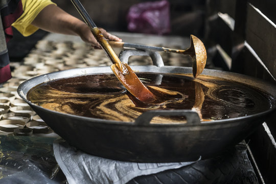 think coconut raw sugar mixture