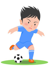 サッカー　シュート