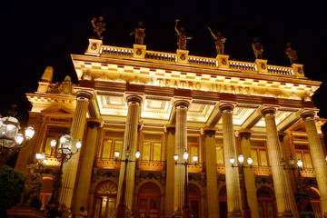 The Teaater of Guanajuato City, Mexico