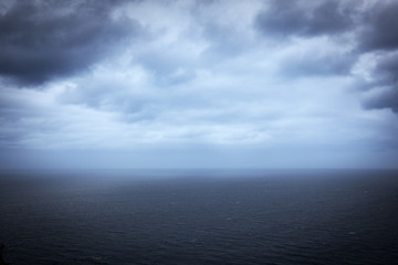 Fototapeta premium The clouds of the sea