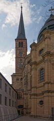 Fototapeta na wymiar Trier, Germany - old catholic church.