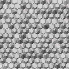 Polygon abstract seamless background.