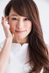 女性のポートレート