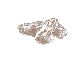 Three isolated dates