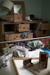 Bedroom Ransacked During Burglary