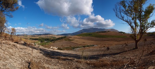 Landscape at Segesta, Sicily