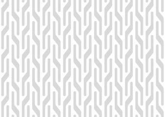 Vector seamless pattern. Modern stylish texture. Repeating geometric background with linear grid. striped ornament. Monochrome linear braids.	