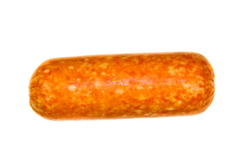 Sausage isolated on white background