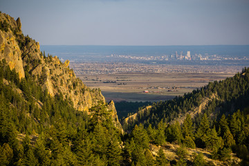 Denver From High In Eldorado Canyon © bwolski