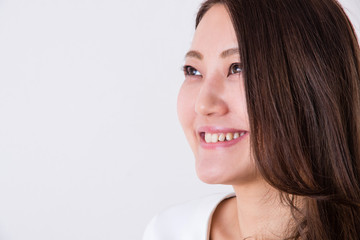 Naklejka premium 女性のポートレイト