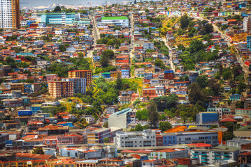 Fototapeta na wymiar city of Valparaiso, Chile