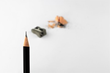 An image of a pencil - background blurry
