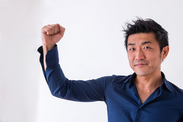 男性のポートレイト