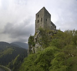 Strecno castle, Slovakia