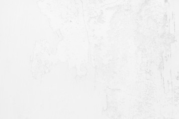 White Grunge Cement Wall Background.