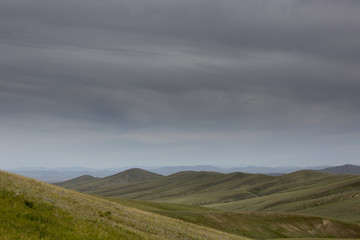 Die mongolische Steppe
