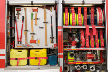 Feuerwehr im Einsatz, Österreich, Ausrüstung