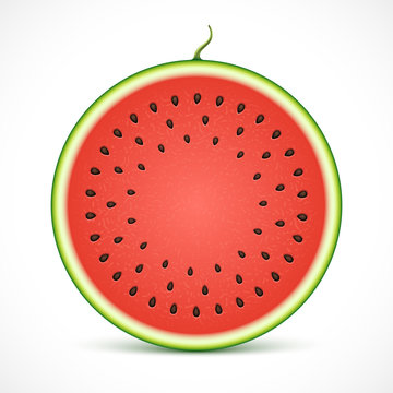 Watermelon texture background with seeds