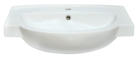 Washbasin isolated on a white background