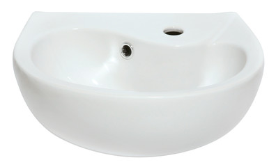 Washbasin isolated on a white background