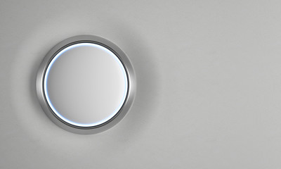 white clean button
