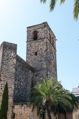 Fototapeta na wymiar Kirchenturm Javea Spanien