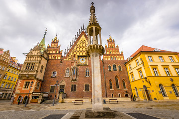 Obraz premium Breslau - Wrocław