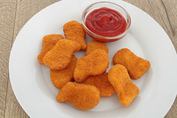 nuggets de poulet