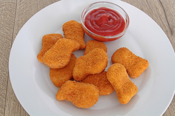nuggets de poulet