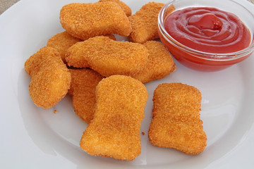 nuggets de poulet