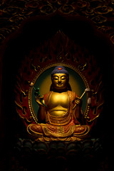 buddha statue in temple