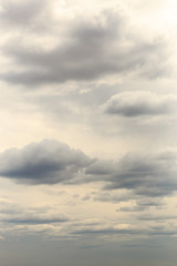 Obraz premium The vast blue sky and clouds sky