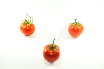 Tomato isolated on a white background