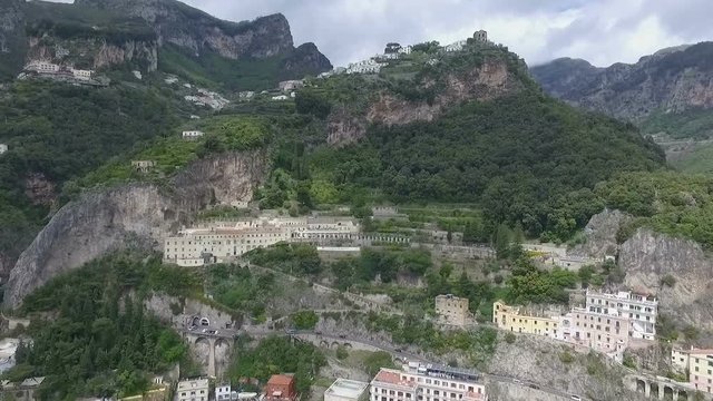 Amalfi, Italy Aerial video