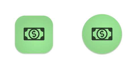 Vector Green Web Buttons