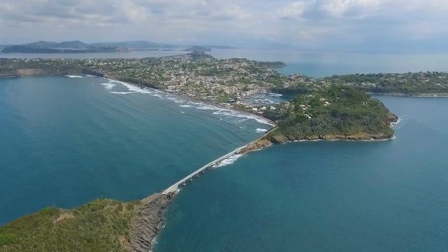 Procida, Italy Aerial video