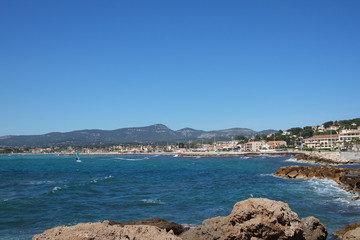 Fototapeta na wymiar Côte d'Azur - Sanary Sur Mer