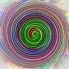 Fototapeta na wymiar A square background with a chaotic pattern and spiral lines