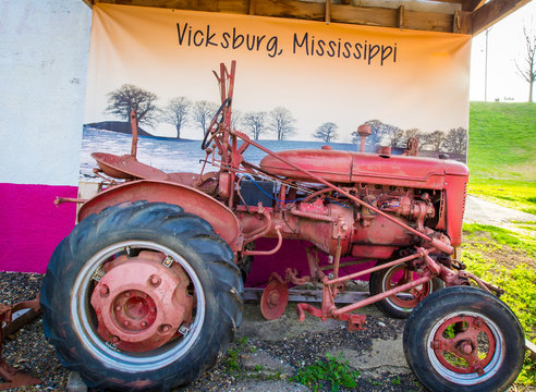 Old Tractor Mississippi 